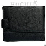 Гаманець чоловічий Kochi K120 H09 чорний, фото 3