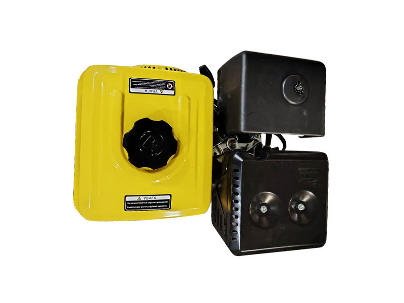 Двигун 192F — бензин (під шпонку діаметр 25 мм) (16 к.с.) - YBX, фото 1