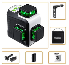 Рівень із лазерними лініями FIRECORE Green 3D 360