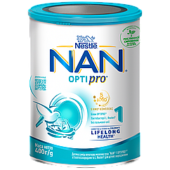 NAN 1 OPTIPRO Суха молочна суміш для дітей з народження, 400 г