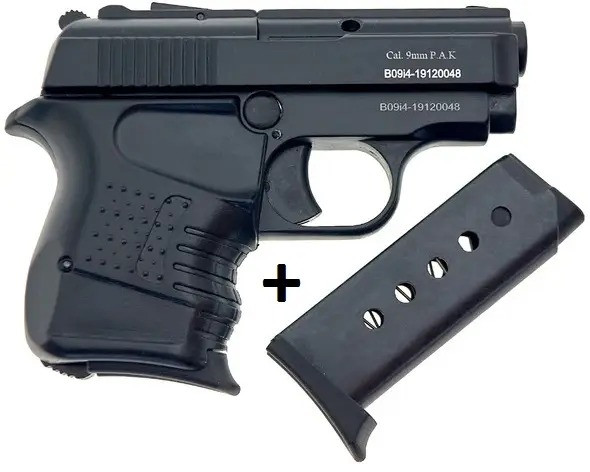 Стартовий пістолет Blow Mini 9 Black + магазин