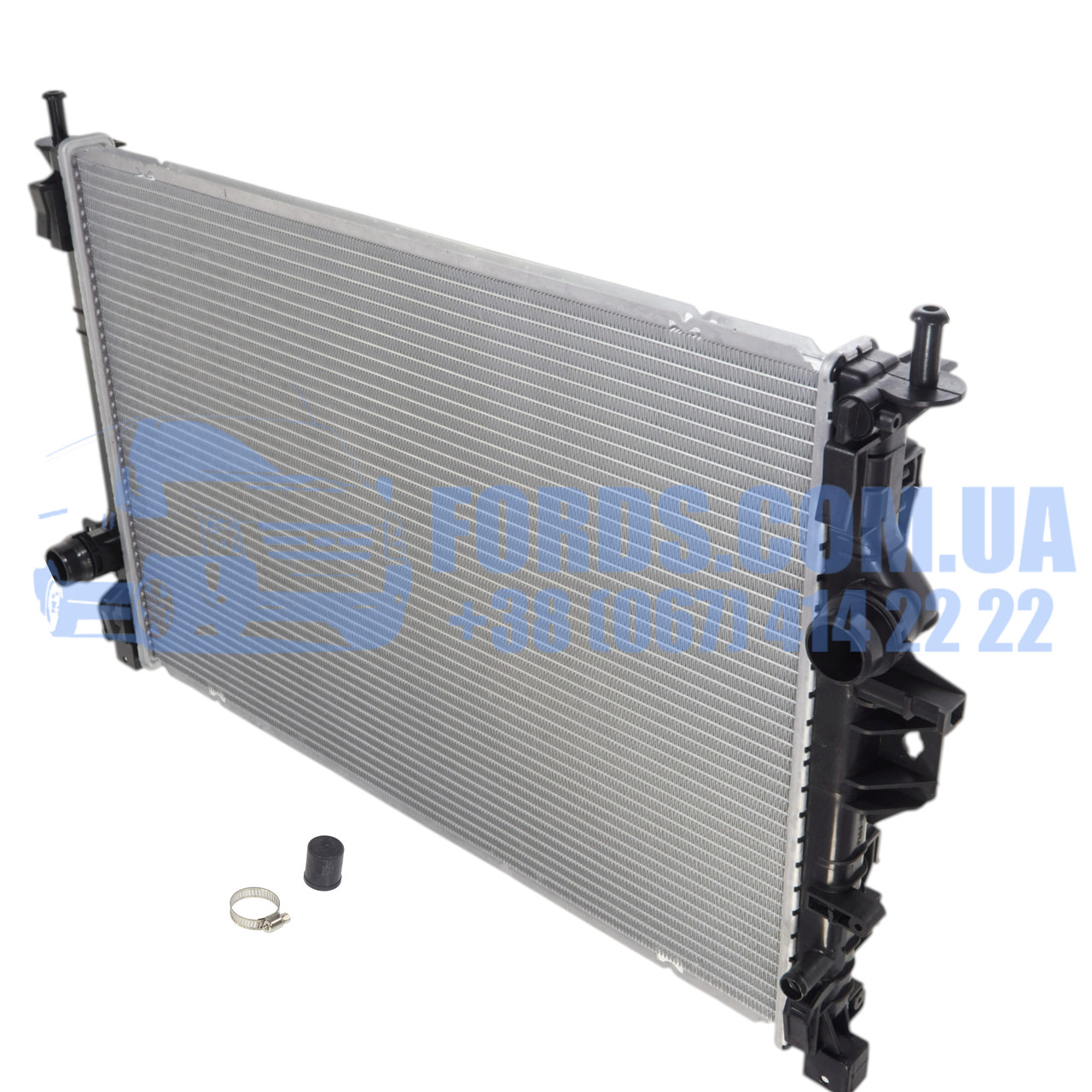 Радіатор двигуна FORD FOCUS/MONDEO/S-MAX/GALAXY 2008-2019 THERMOTEC