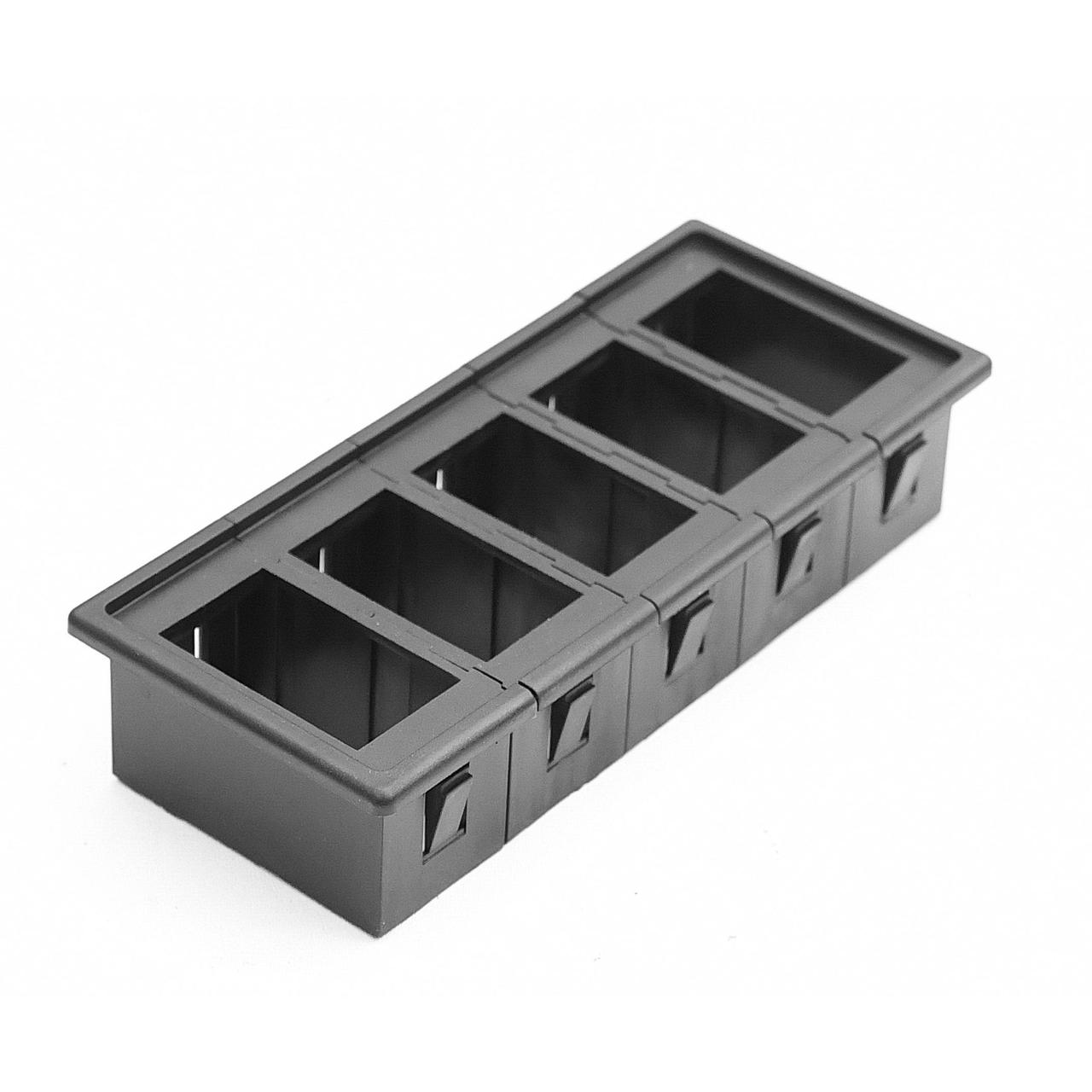 Установча панель на 5 перемикачів код 18 YuJ новий стан 5 перемикачів для зручного керування електричними пристроями