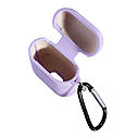 Чехол Silicone Case for Air Pods (with fibra) AirPods 1 / 2,  Purple, фото 3