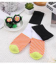 Подарунковий набір шкарпеток "Сет суші" 3 пари. Подарунковий бокс із тематичними шкарпетками "Суші", фото 5