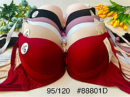 Бюстгальтер чашка D ліфчик мереживний по низу