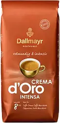 Кава в зернах Dallmayr Dallmayr Crema D'oro Intensa 1кг міцна кава