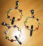 Срібний кулон "Чакра" із зеленим турмаліном, фото 5