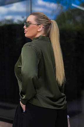 Неймовірна сорочка, тканина "Шовк Армані" 48, 50, 52, 54, 56, 58, 60 розмір 48, фото 2