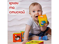 Іграшка м’яконабивна "Набір кубиків " МС 090601-02, фото 3