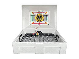 Інкубатор автоматичний Теплуша Люкс 72 ТАВ12 (220/12В) Теновий з Вологоміром