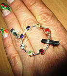 Срібний кулон "Чакра" із зеленим турмаліном, фото 3