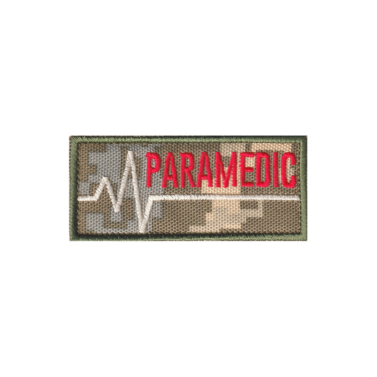 Вишитий шеврон "PARAMEDIC" на липучці