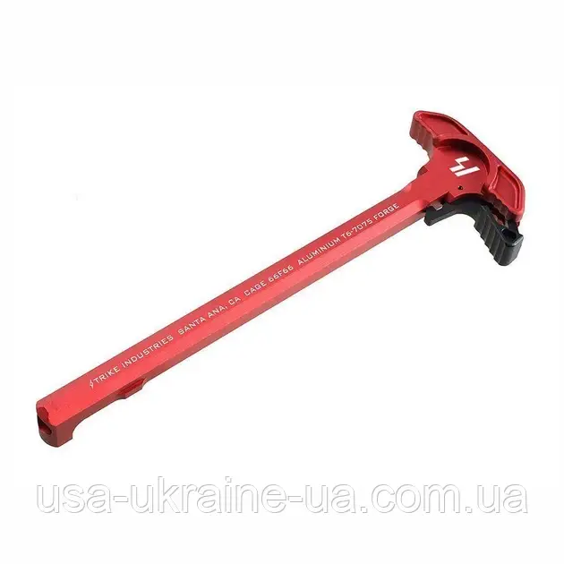 Руків'я заряджання SI AR15 червоне Strike Industries, фото 1