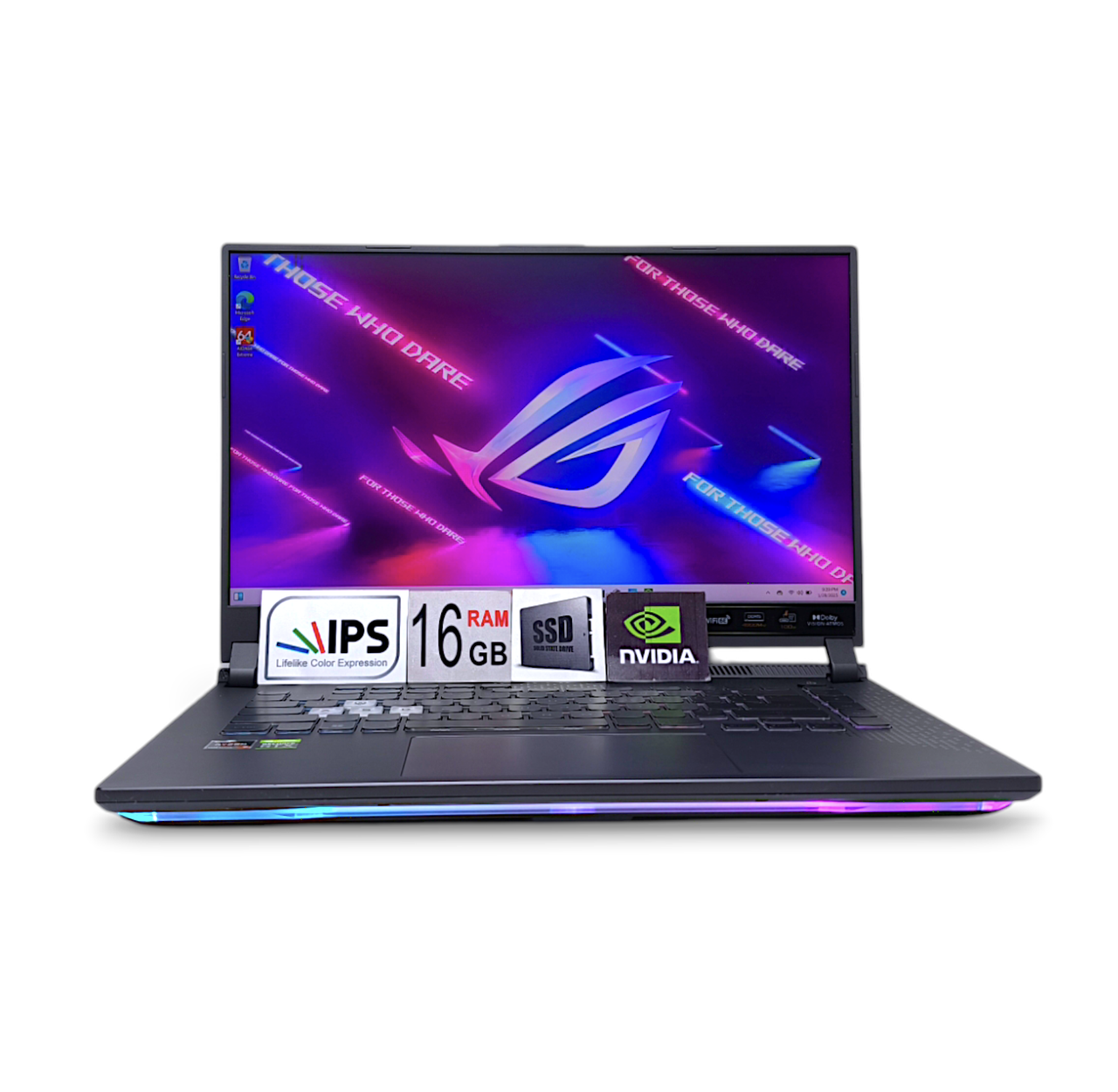 Ноутбук Asus Rog Strix G15 15.6 2K IPS 165Hz Ryzen 7 6800H 16Gb DDR5 SSD1TB RTX 3060 6GB