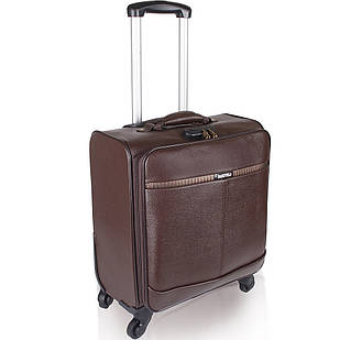 Шкіряний чемодан пілот кейс Duoteli