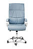 Стілець офісний Ентер ЛАЙТ, сіро-блакитний, сіро-блакитний, фото 2