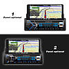 Автомагнітола 7001BT Bluetooth 2xUSB, MP3, FM, microSD, AUX з тримачем для телефона, фото 2