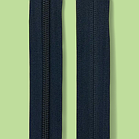 Блискавка спіральна Т5 чорна, рулонна, YKK