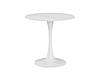 Стіл Опал (D=80), білий/кераміка білий, фото 5