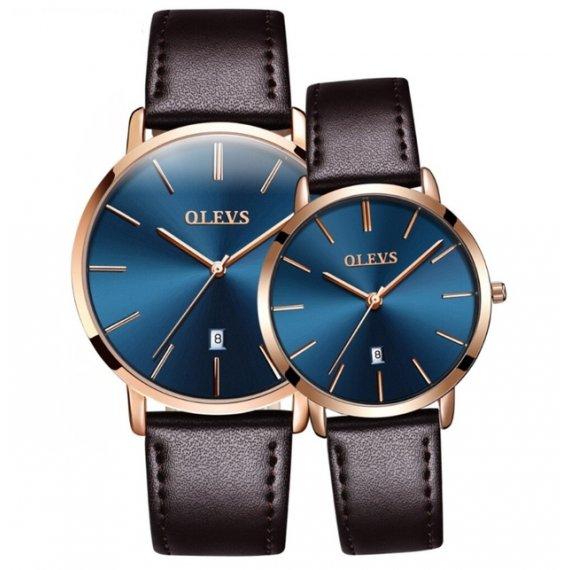 Чоловічий і жіночий наручний кварцовий годинник Shengke Uni Couple (2 шт.), фото 1