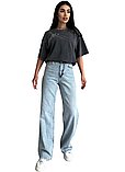 Джинси Труби блакитні – ідеальна посадка та стильний вигляд, фото 3