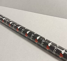 Папір пакувальний Серця з крилами 590*840мм 80г/м2