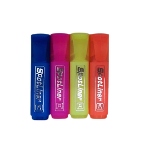 Маркери текстові Текстовиділювач Маркери для виділення тексту BС-102 4 шт