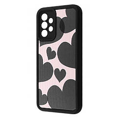 Чехол WAVE Artfull Case Samsung Galaxy A52 (A525F) black hearts