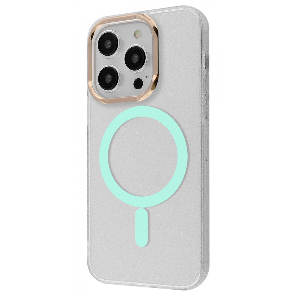 Чехол Proove Cuprum Case with Magnetic Ring iPhone 14 Pro white mint, фото 1