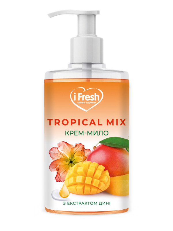 Мило рідке iFresh 500мл з екстрактом дині та аром троп фруктів (20)