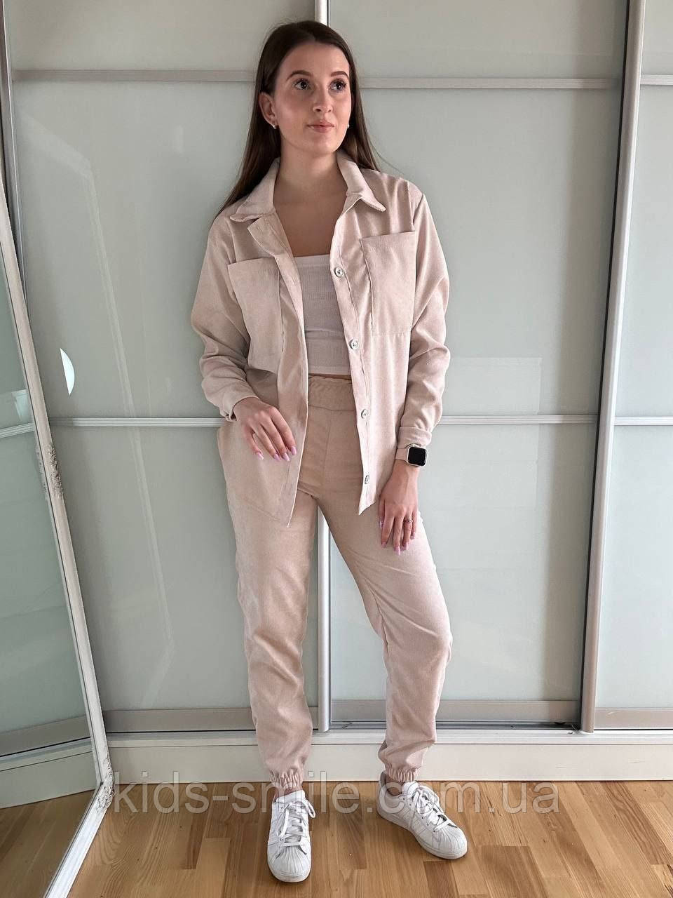 Костюми жіночі ( Розміри: 42-52) "Мікровельвет"