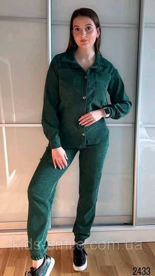 Костюми жіночі ( Розміри: 42-52) "Мікровельвет"