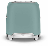 Матовий тостер із двома відділеннями Smeg TSF01EGMEU дизайнерський тостер із піддоном для крихт, фото 2