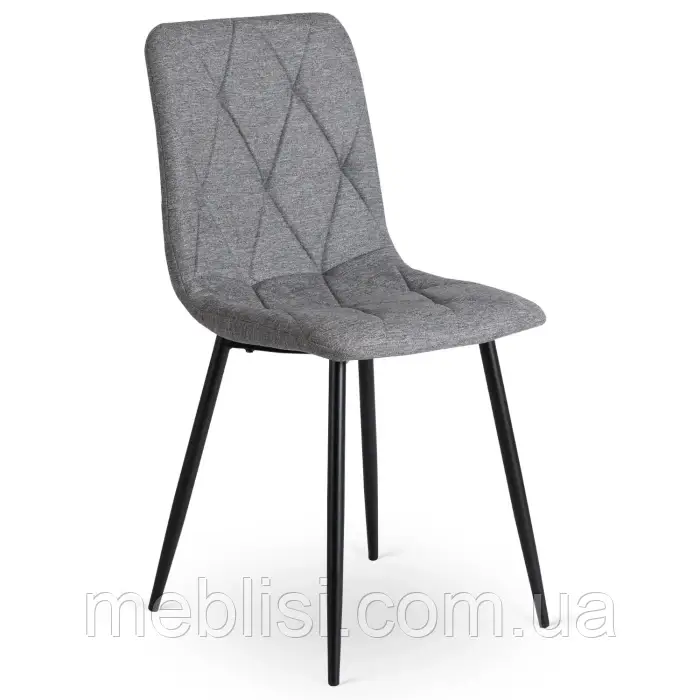 Стілець сірий ROBIN 2 тканина (MEBEL ELITE) ME.ROBIN2/P/T/K