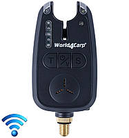 Сигналізатор клювання World4Carp FA212 синій (З прив'язкою)