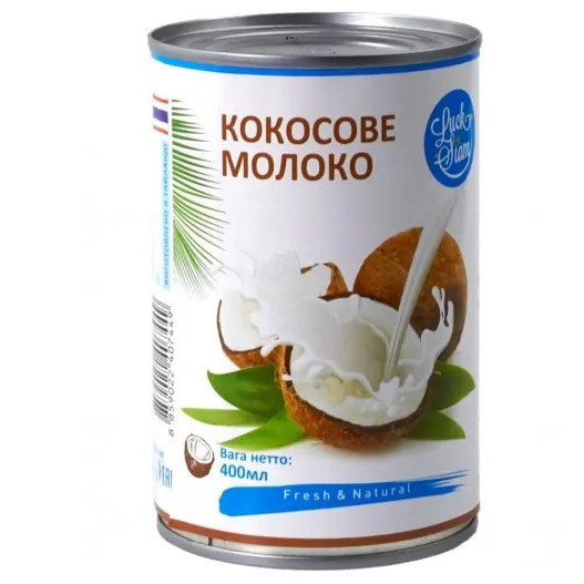 Кокосове молоко, 400мл