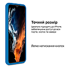 Чохол Silicone case Camera Protective для Xiaomi Redmi 12 (16) синій Blue, фото 7