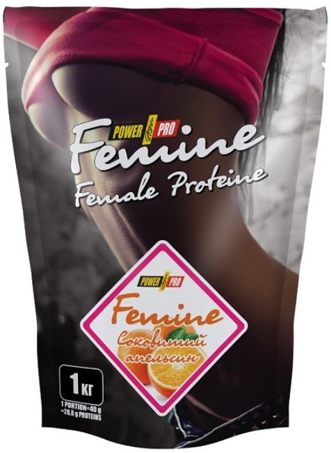 Протеїн Power Pro Femine 1 кг Апельсин
