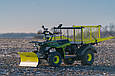 Електроквадроцикл вантажний HIMAKS AGRO 72V 2500 W для фермерів, фото 8