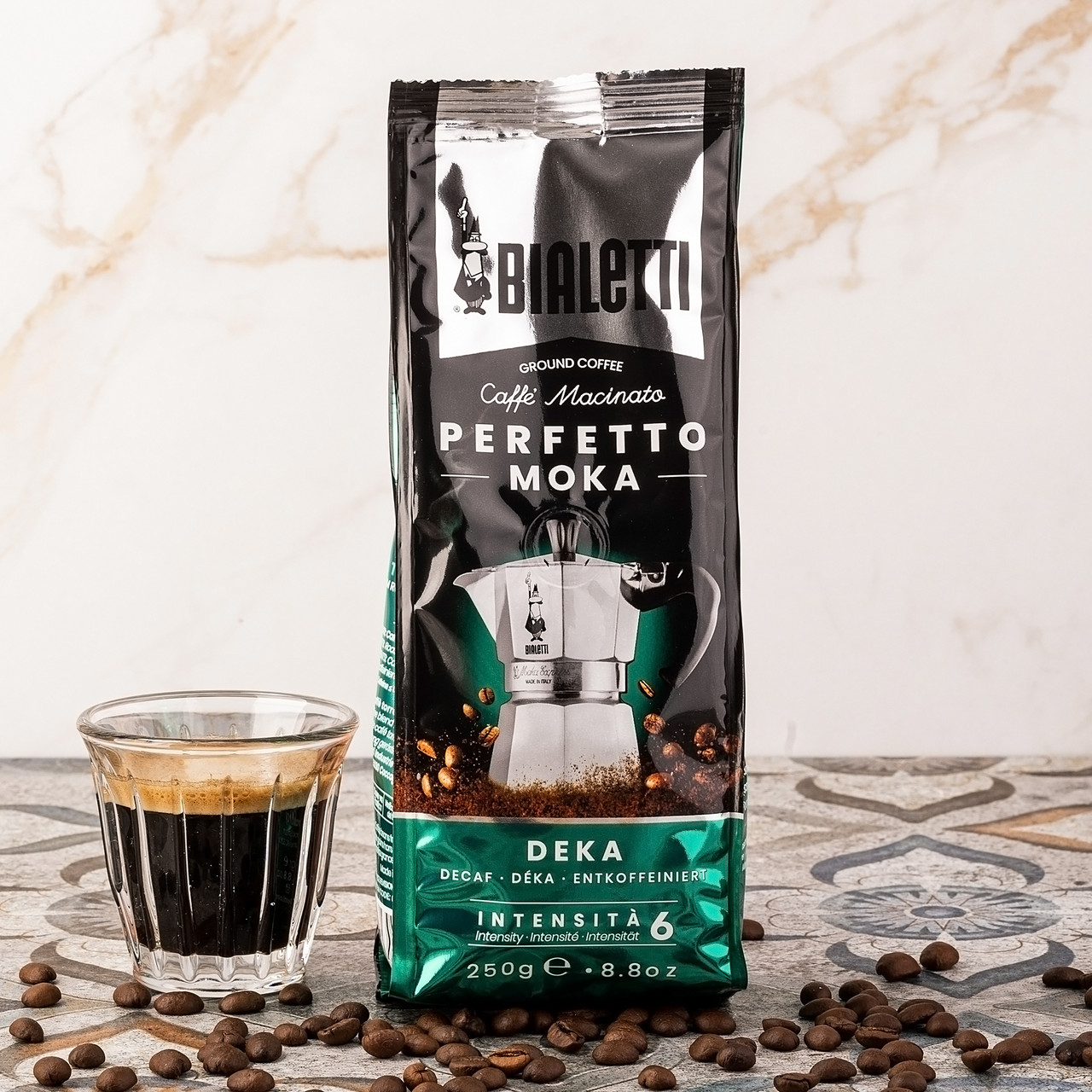 Кава мелена — Perfect Moka Deca Decaffeinated, безкофеїнова (250 гр, Італія)