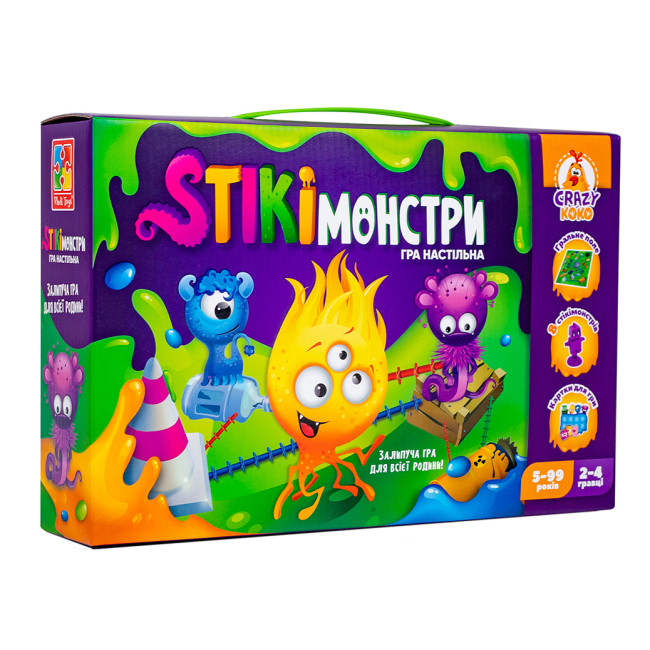 Настільна гра Vladi Toys Стікімонстри
