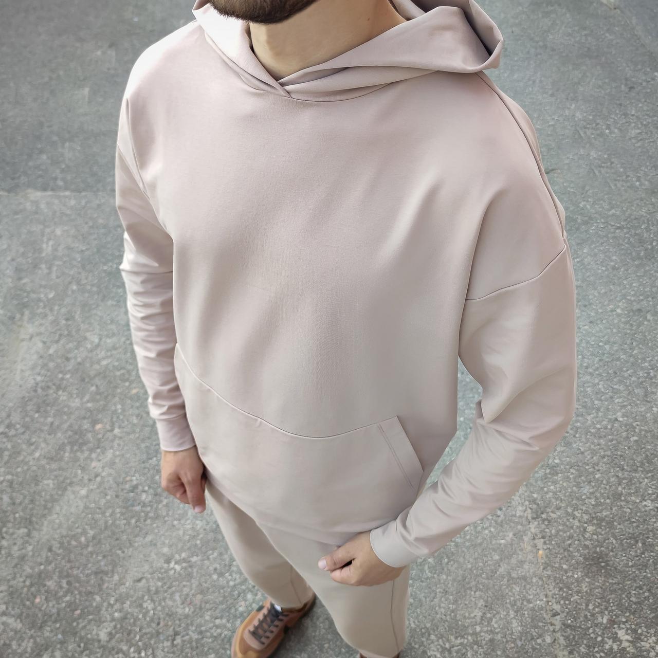 Костюм Oversize база бежевий