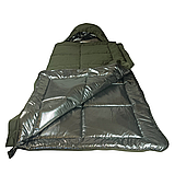Спальний мішок Kiborg Arctic Omni-Heat олива -25С 85*210, фото 4