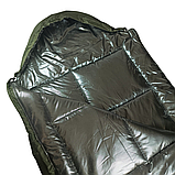 Спальний мішок Kiborg Arctic Omni-Heat олива -25С 85*210, фото 7