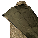 Спальний мішок Kiborg Alfa Fleece піксель -20С 85*210, фото 3