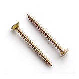 Саморіз універсальний 6*70 жовтий, фото 2