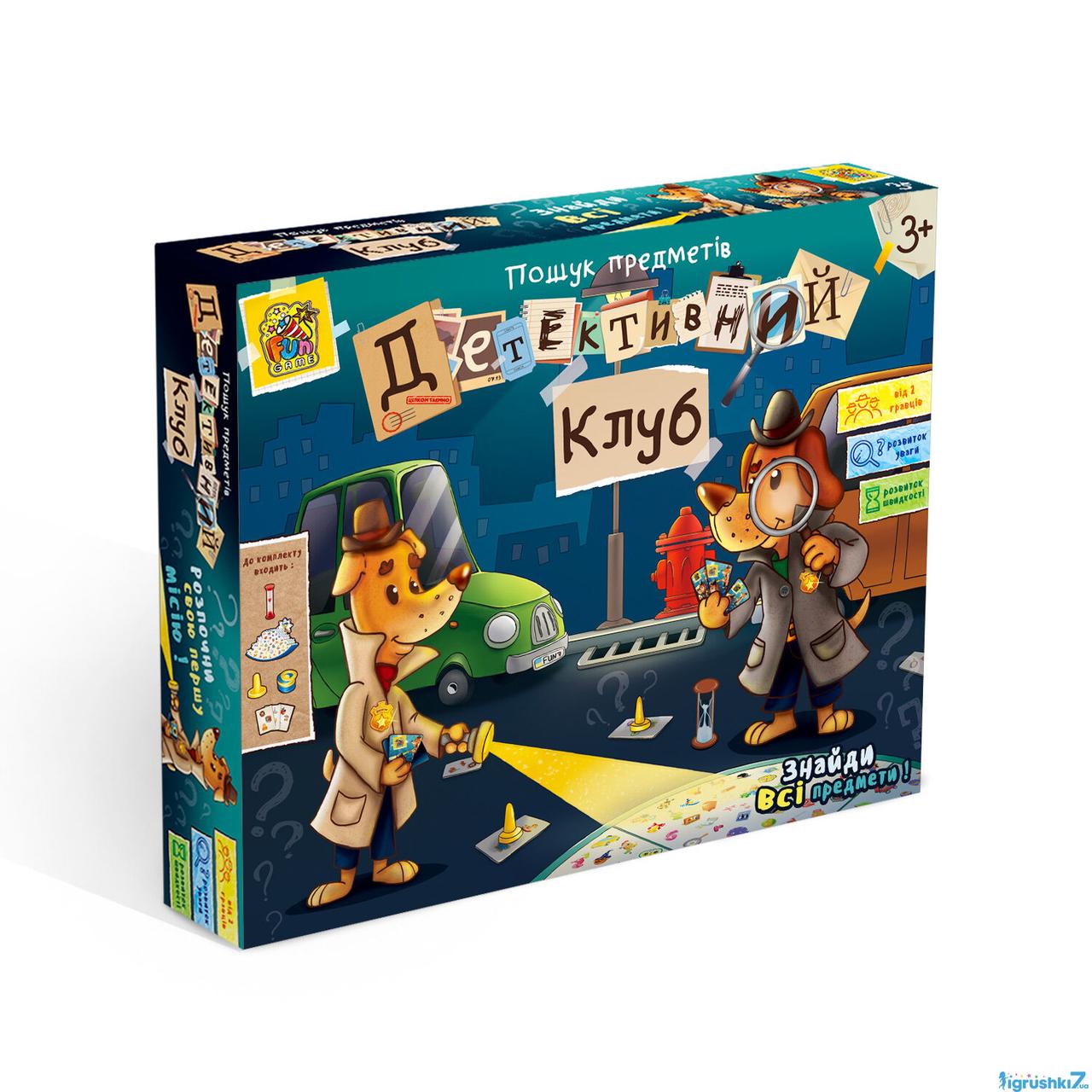 Гр Настільна гра "Детективний клуб" 54054 FUN GAME, фото 1