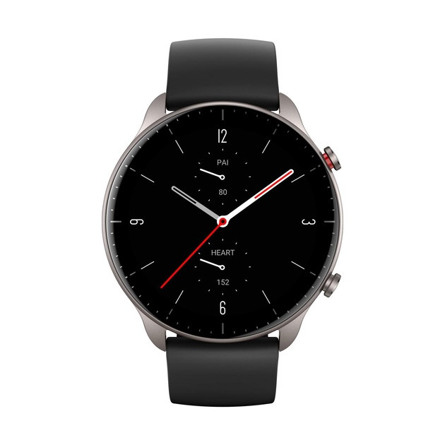 Смарт годинник Amazfit GTR 2 New Version Midnight вологозахищений розумний годинник фітнес трекер Чорний