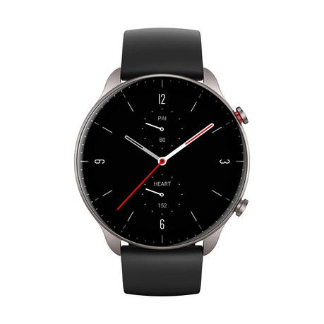 Смарт годинник Amazfit GTR 2 New Version Midnight вологозахищений розумний годинник фітнес трекер Чорний, фото 1